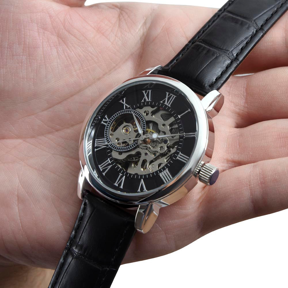 Men's Openwork Watch